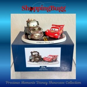 Precious Moments Disney Cars Mater/McQueen I'll Never Tire Of You 163701 (1456)